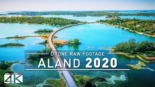 【4K】Drone RAW Footage | These are the ALAND ISLANDS 2020 | Mariehamn And More | UltraHD Stock Video