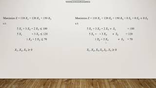 Simplex sensitivity analysis part 01