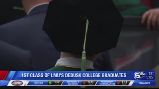 1st class of LMU's Debusk College graduates