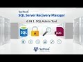 How to analyze data from SQL Server MDF, NDF & LDF Files