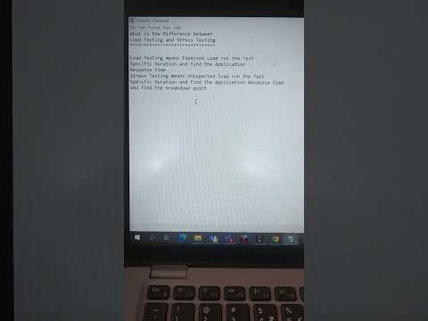 What is the difference between load testing and stress testing? #Shortvideo #Youtubeshorts #Shorts