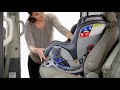 Chicco NextFit - Installing with Seat Belt: Forward-facing