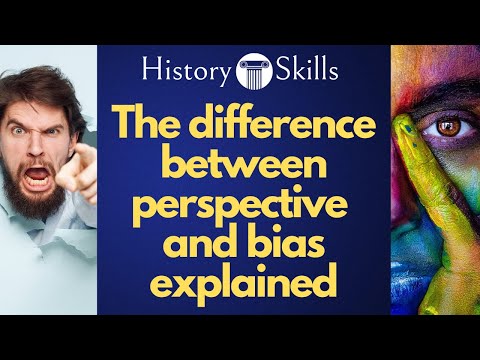 Which of the following describes a major difference between bias and point of view?