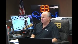 Rush Limbaugh Explains The Middle East "Process" and Why Liberals Love The Enemies of Israel