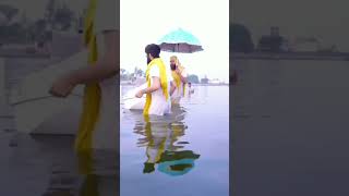 प्रातः यमुना जल में नौका विहार / Shri hit premanand govind sharan ji / #shorts#viral #youtube