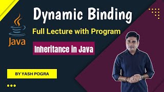 Dynamic binding in java | Dynamic binding example | Late binding in java