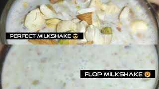 Kadi Milk shake |Perfect Milkshake recipe|