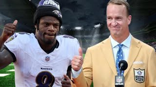 Inside PRIVATE Text Message Peyton Manning Sent Lamar Jackson