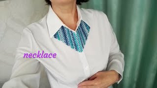 Necklace. Колье из бусин и бисера. Обзор