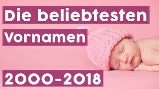 Schöne Vornamen: Die beliebtesten Mädchen- und Jungennamen seit 2000 | NAMEN