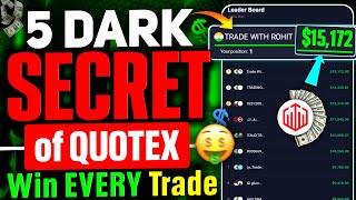 How to win every trades in Quotex🔥 | Binary trading strategy 61 | Trade With Rohit