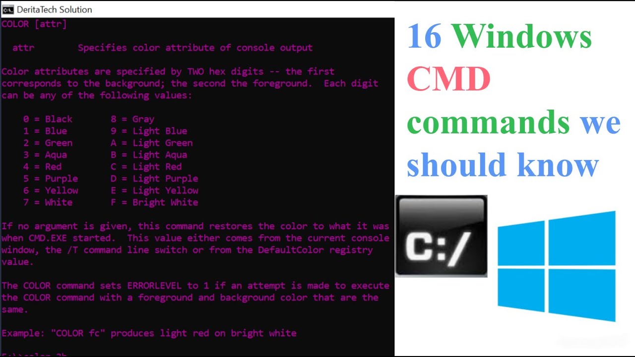 CMD Commands Every Windows User Should Know|Command Prompt Tricks|CMD ...