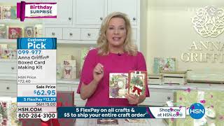 HSN | Merry Craftsmas - Anna Griffin Elegant Paper Crafting 07.13.2021 - 01 PM