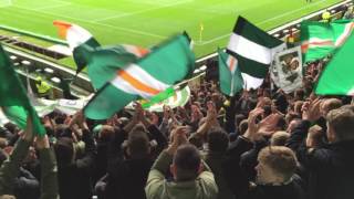 Celtic Fans - Green Brigade - Safe Standing Section - Celtic, Celtic, Celtic