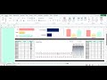 Inventory tracking simple dashboard Buy from https://premiumexcel.etsy.com