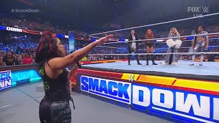 Bayley Confronts Team Bianca Belair