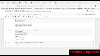 Python Tutorial#005 - Python Variables and Comments | English