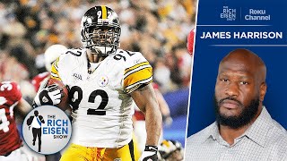 James Harrison’s Breakdown of His 100-Yard Super Bowl Pick 6 is MUST-WATCH | The Rich Eisen Show
