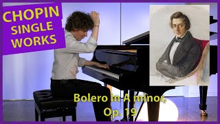 Chopin Bolero in A minor, Op. 19 - Nikolay Khozyainov |Complete Single Works|