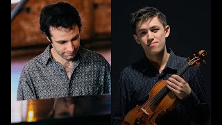 David Bernat, violin, and Elias Dagher, keyboard: Bach, Ravel, Schulhoff