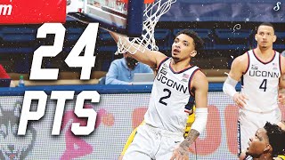 James Bouknight Goes Off For 24 Pts | Full Highlights vs Marquette 2.27.21 | 24 Points