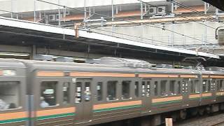 高崎線211系 開業130周年PR列車 大宮駅出発