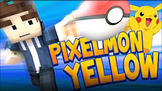 Pixelmon Yellow | Episode 1 - PUBLIC SERVER! (Pokemon in Minecraft)