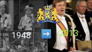 Het Wilhelmus from the abdication of Queen Wilhelmina to the inauguration of King Willem Alexander.