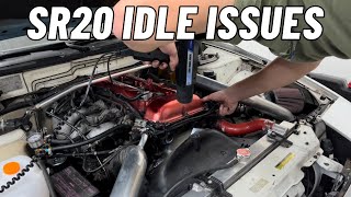 Quick tune-up on the sr20 (fuel filter, TPS, CAS, and spark plugs)