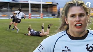 Ilona Maher’s First Try \u0026 Impactful Performance against Exeter Chiefs 12.1.2025