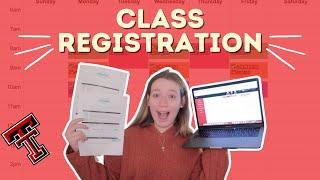 Registering for Classes! (everything you need to know) | Texas Tech Vlog Squad