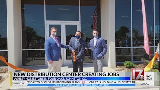 New furniture distribution center creates jobs in Johnston County