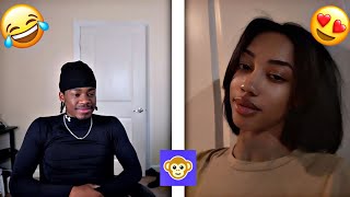 TROLLING GIRLS LATE NIGHT 😂 (MONKEY APP)