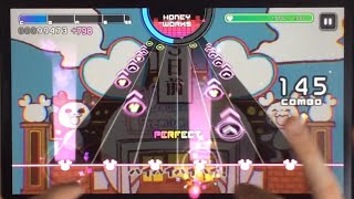 【ハニプレ】アルティメットぷう 前編 HARD PFC 手元