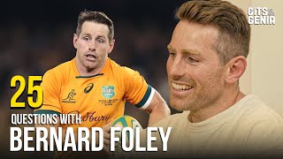 We asked Bernard Foley 25 questions about his life and rugby career | Gits and Genia
