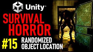 HOW TO MAKE A SURVIVAL HORROR GAME IN UNITY - TUTORIAL 15 - HOW TO MAKE RANDOMIZATION IN UNITY