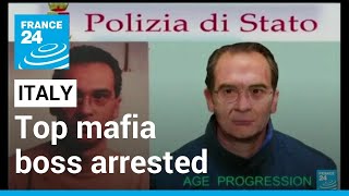 Italy arrests top mafia boss Messina Denaro at Sicilian hospital • FRANCE 24 English