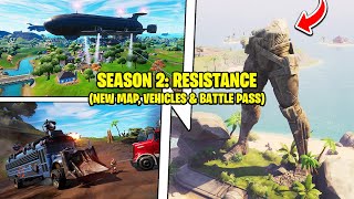 Fortnite Season 2 is EPIC! (Map Changes, ALL Vehicles, Chapter 3 Battle Pass, Trailer)