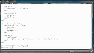 Infinite Skills: Ruby Programming 44 - Defining Subclasses Part 2