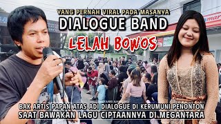 Adi DIALOGUE sumbang lagu ciptaannya lelah bowos di megantara auto di kerumuni penonton bak artis