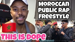Moroccan rap freestyles 😱🔥😱 AMERICAN REACTION!!!