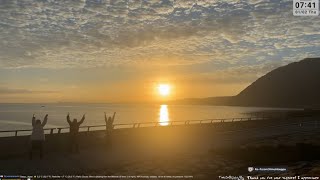 Sunrise Livestream with @timoinbeppu from Beppu (別府), Kyushu, JAPAN 🇯🇵