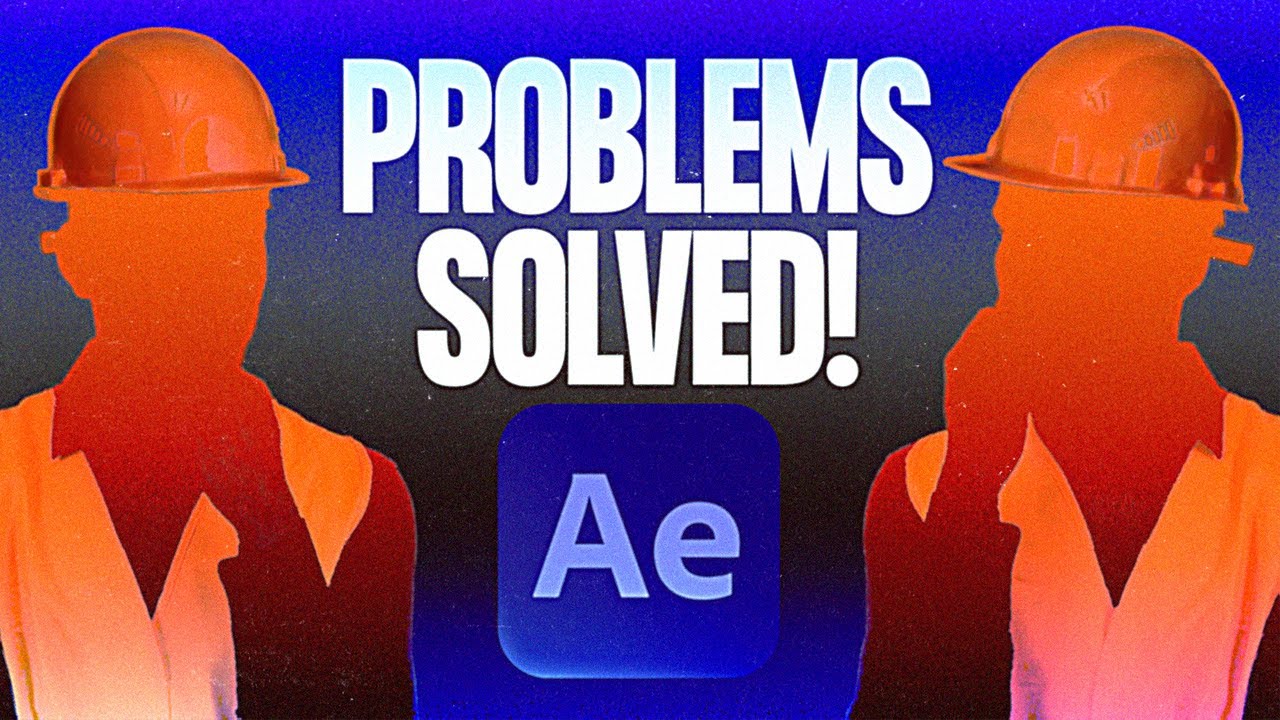 20 Quick Fixes To Common After Effects Problems Youtube
