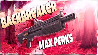 max backbreaker legendary perks sunb - fortnite roman candle perk