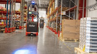 Automatisierte Geräte im Inneneinsatz – Linde Robotics bei Fagerhult | Linde Material Handling [DE]