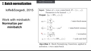 DL2.8 - Batch normalization