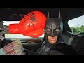 Batman vs Giant Boxing Glove (OUCH!)