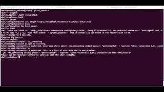 ShellShock Exploit Demo Using W3af
