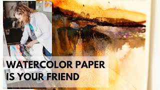 Demystifying watercolor paper - how to choose the right paper for your paintings.