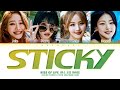 KISS OF LIFE (키스오브라이프) 'Sticky' Lyrics (Color Coded Lyrics)